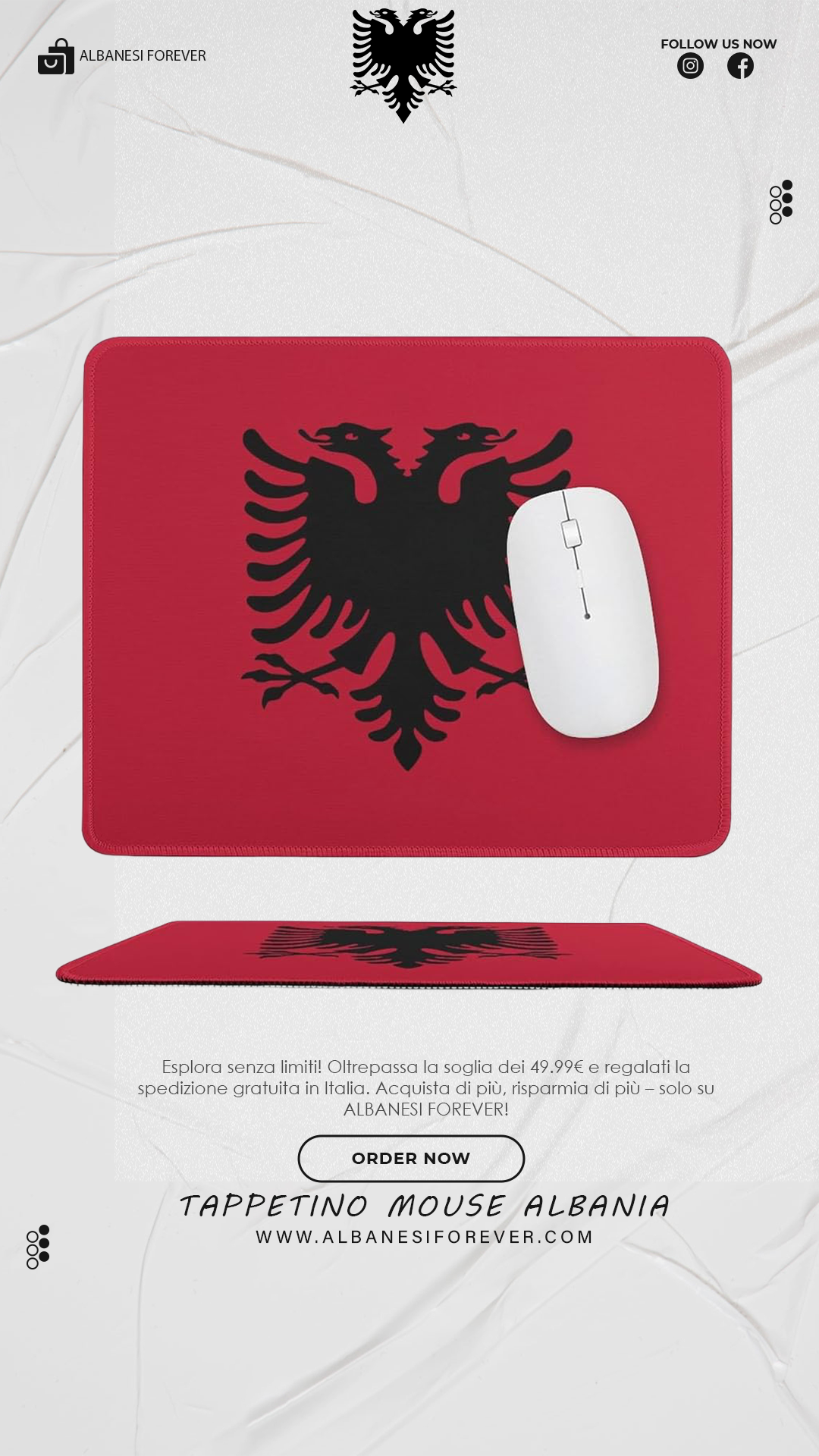 TAPPETINO MOUSE ALBANIA