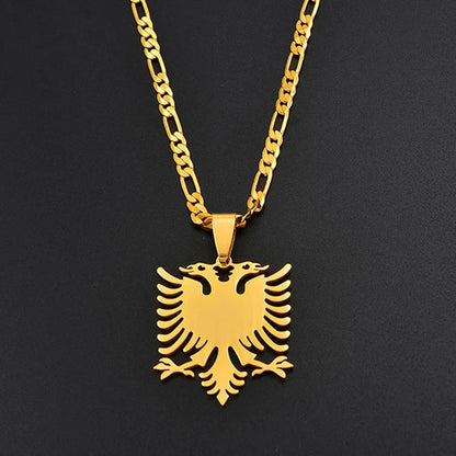 COLLANA ALBANIA COLOR ORO/ARGENTO